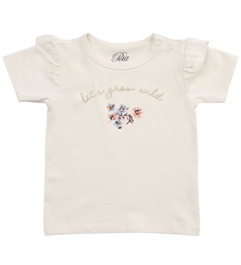 Sofie Schnoor Petit By T skjorte Antique White 74 T skjorte Hvit