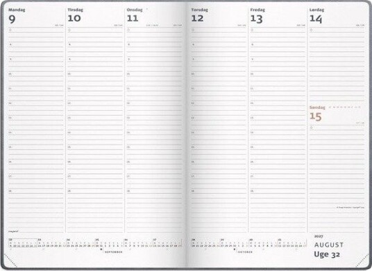 Mayland City Diplomat ugekalender trend 2027