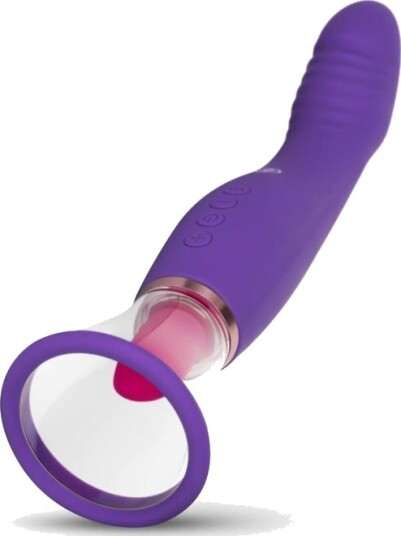 EasyToys: Pleasure Pump with G-Spot Vibrator, lilla EasyToys: Pleasure Pump with G-Spot Vibrator, lilla