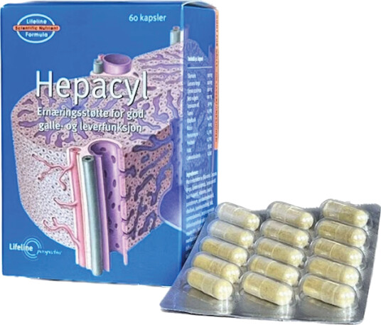 Hepacyl Kapsler 60 Stk Hepacyl Kapsler 60 Stk