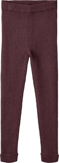Fliink Benna Rib Leggin   BURGENDY   1 1.5Y(85 cm)