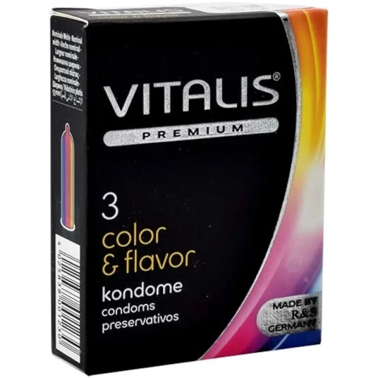 VITALIS Color & Flavor 3 pack