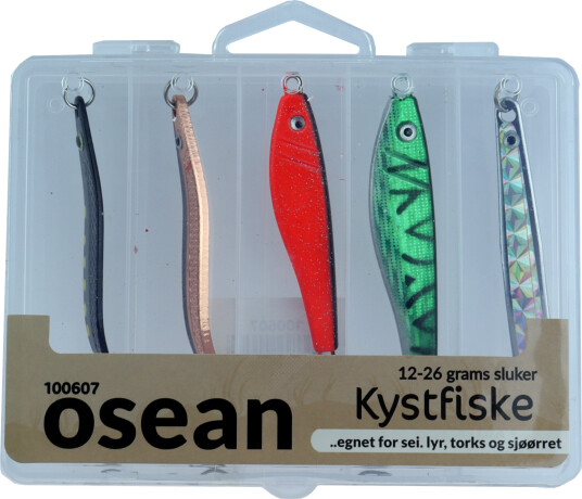 Osean Sluksett Kyst 12-26gr M/slukboks