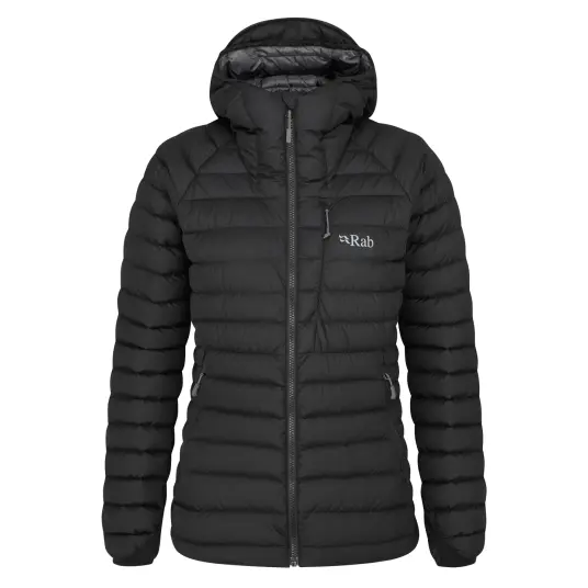 Dunjakke til dame Rab Infinity Microlight Jacket W Black