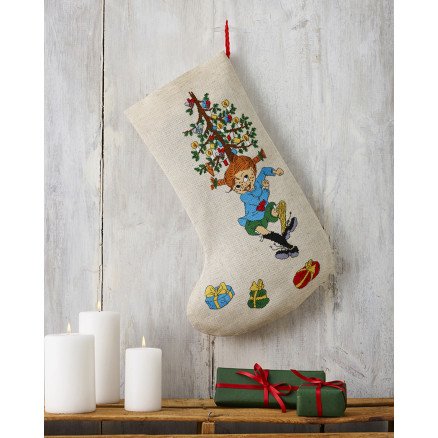 Permin Broderisett Pippi danser 28x44 cm