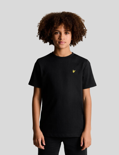Lyle & Scott Plain T-Shirt Black 122-128