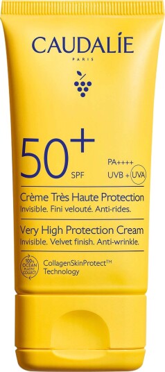 Caudalie Vinosun Solkrem SPF 50 for Ansikt 50 ml - Dermatologisk Testet og Vegansk Caudalie Vinosun Solkrem SPF 50 for Ansikt 50 ml - Dermatologisk Testet og Vegansk