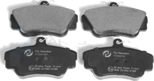 Bremseklosser sett Professional Parts 51434787