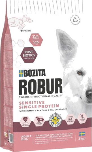 Bozita Robur 3 kg Sensitiv Protein Laks Hundemat Bozita Robur 3 kg Sensitiv Protein Laks Hundemat