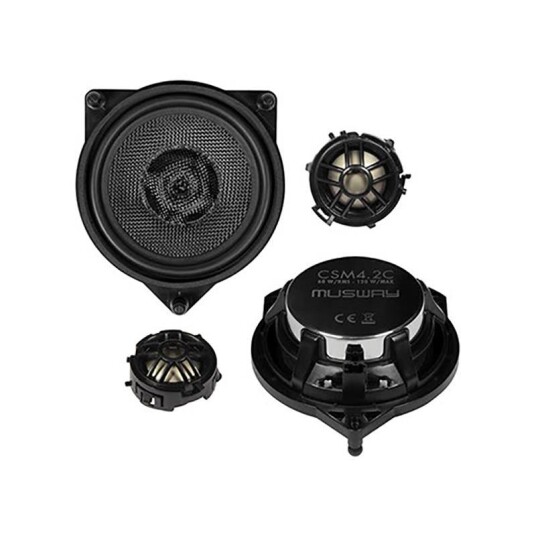 Musway 4" komponentsett - 4" komponentsett for Mercedes
