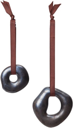 Ferm Living Orrith dekorasjonsheng 2 deler Rustic Bronze