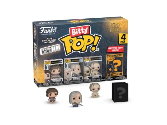 Funko! Bitty Pop 4 Vnt. Žiedų Valdovo 1 Serija