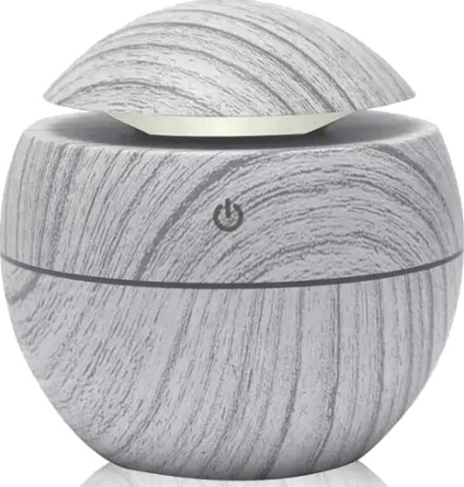 Herzberg Luftfukter Aromaoljediffusor Grå Herzberg Luftfukter Aromaoljediffusor Grå