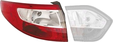 VAN WEZEL 4305931 Baklykt