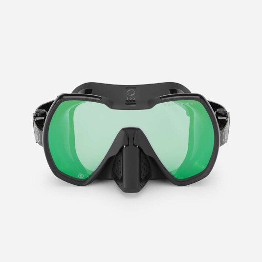 Fourth Element Seeker dykkermaske Svart med UV glass Fourth Element Seeker dykkermaske Svart med UV glass