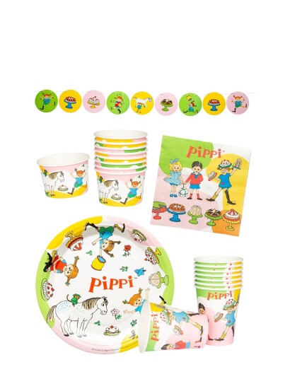 Joker Pippi Festpakke Liten Multi Patterned One Size