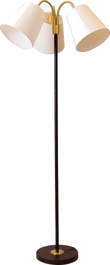 PR Home Gulvlampe Amy Flex 3 Svart