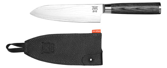 Øyo Skarvet santoku kokkekniv 16,5 cm grå Øyo Skarvet santoku kokkekniv 16,5 cm grå