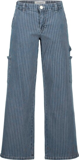 Sofie Schnoor Jenter Jeans Light Blue Stripete Sofie Schnoor 14 år 164 Jeans Blå