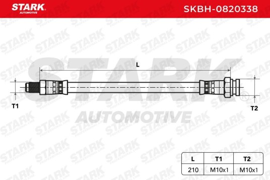 Bremseslange STARK SKBH-0820338