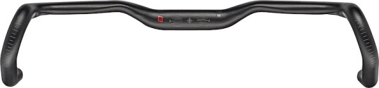 Ergotec Explorer 20 styre til gravel med riser Ø31,8 mm 460/552 mm bred - safety level 6 sort