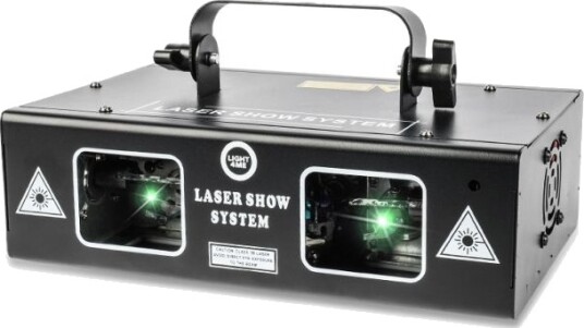 Light4me Laser Rgb Geometric Spotlight 350 Mw Laserprojektor Scenelys Diskotekskanner