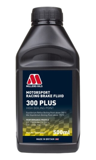Bremsevæske MILLERS Racing Brake Fluid 300+ 500ml