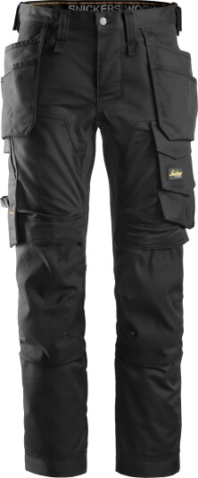 Snickers Workwear 6241 AllroundWork Arbeidsbukse svart, stretch Svart, Klær