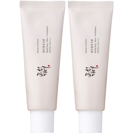 Beauty of Joseon Relief Sun: Rice + Probiotics SPF50 Duo 2x50 ml Beauty of Joseon Relief Sun: Rice + Probiotics SPF50 Duo 2x50 ml