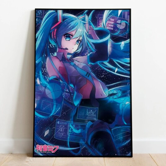Hatsune Miku Plakat Screen - 91,5 x 61 cm Hatsune Miku Plakat Screen - 91,5 x 61 cm