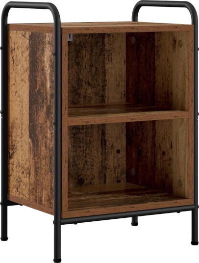 vidaXL Nattbordskap Gammelt tre 40 x 30 x 60 cm Konstruert tre