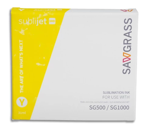 Sawgrass Sawgrass SubliJet UHD Yellow 31ml til SG500 og SG1000 Sawgrass Sawgrass SubliJet UHD Yellow 31ml til SG500 og SG1000