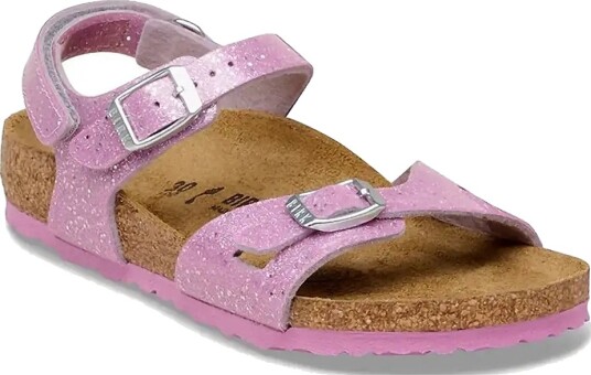 Birkenstock Rio As K Bf Cosmic Sparkle Lavender Pink 30