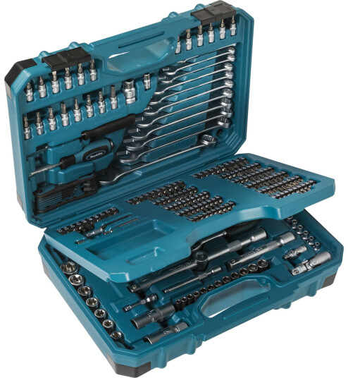 Makita Pipe Og Verktøysett 221 Deler E 10883 Makita Pipe Og Verktøysett 221 Deler E 10883
