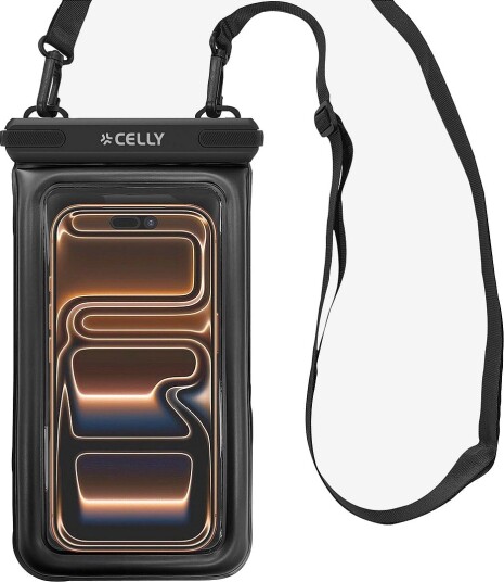 Celly Mobilveske IPX8 max 7,2" Splashbag Svart Celly Mobilveske IPX8 max 7,2" Splashbag Svart