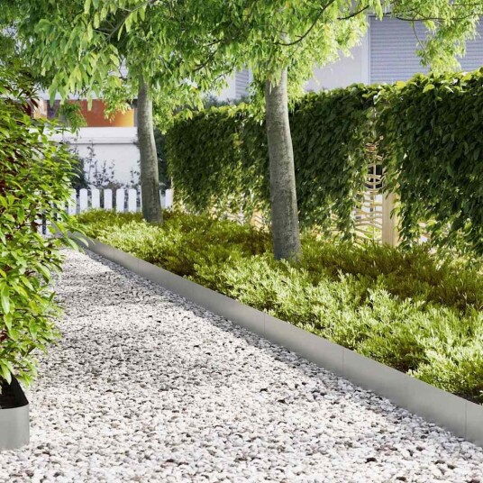 Plenkanter 10 pcs sølv 100 x 0.5 x 20 cm Galvanisert stål