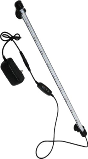 Ledlife 57 cm Akvarie Armatur 6W Led Hvit/Blå Med Sugekopper Ip67