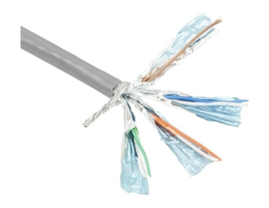 Act Cat6 - 305M 305M Cat6 S/Ftp (S-Stp) Grå Nettverkskabel (Fp600b)