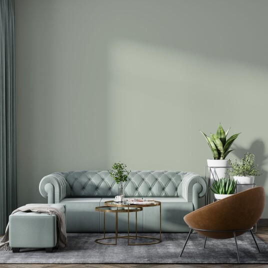 Tapet Subtil Grønn Eleganse