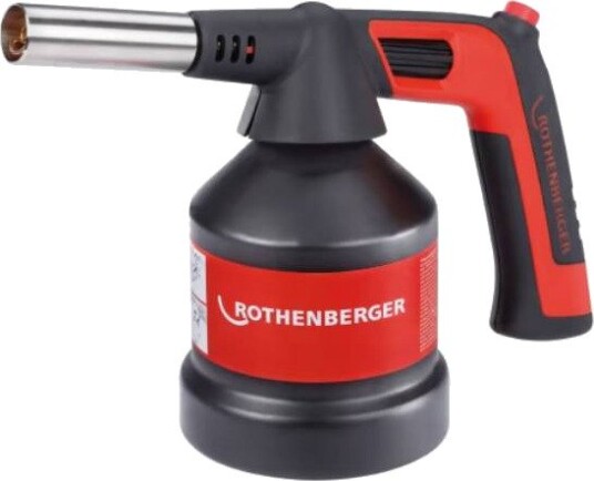 Rothenberger ROFLAME Hvor-Piezo Gassbrenner - 7/16", 360 roterbar Rothenberger ROFLAME Hvor-Piezo Gassbrenner - 7/16", 360 roterbar