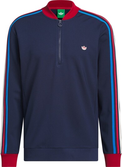 Adidas Golf Originals Originals F 3 Stripe 1/4 Zip Golfgenser herre Nindig Tmvire X Small