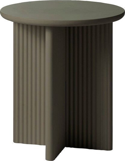 Håum City Sidebord Ø50 Grå