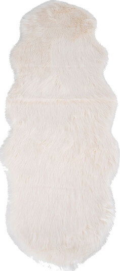House Nordic Irma - Lambskin Artificial, Ivory, 60X180 Cm - Cream - 6.5X60X180CM
