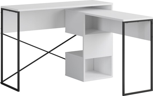Menora Skrivebord 110 cm - Hvit