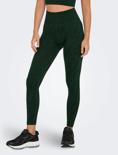 Only Play Onpbetty Hw Seam Tights Noos - Khaki green - L