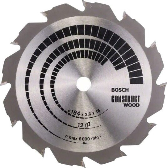 Bosch CONSTRUCT WOOD Sirkelsagklinge 230x30 mm, Garasjeinnredning & oppbevaring