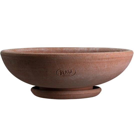 Bergs Potter Ada Krukke med Tallerken Rosa Ø40 cm