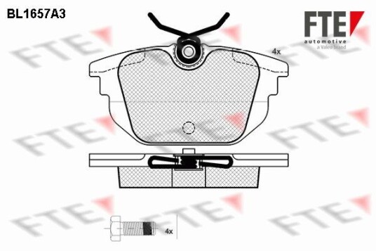 Bremseklosser FTE 9010272