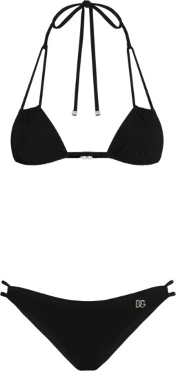 Dolce & Gabbana Dame Svømmetøy Svart L,