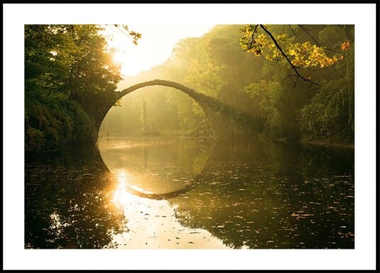 Golden Circle Plakat / 21x30cm